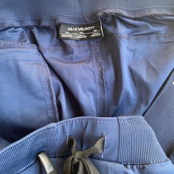 Peak Velocity Men's Travel Jogger, Navy, XXL - Picture 4 of 9